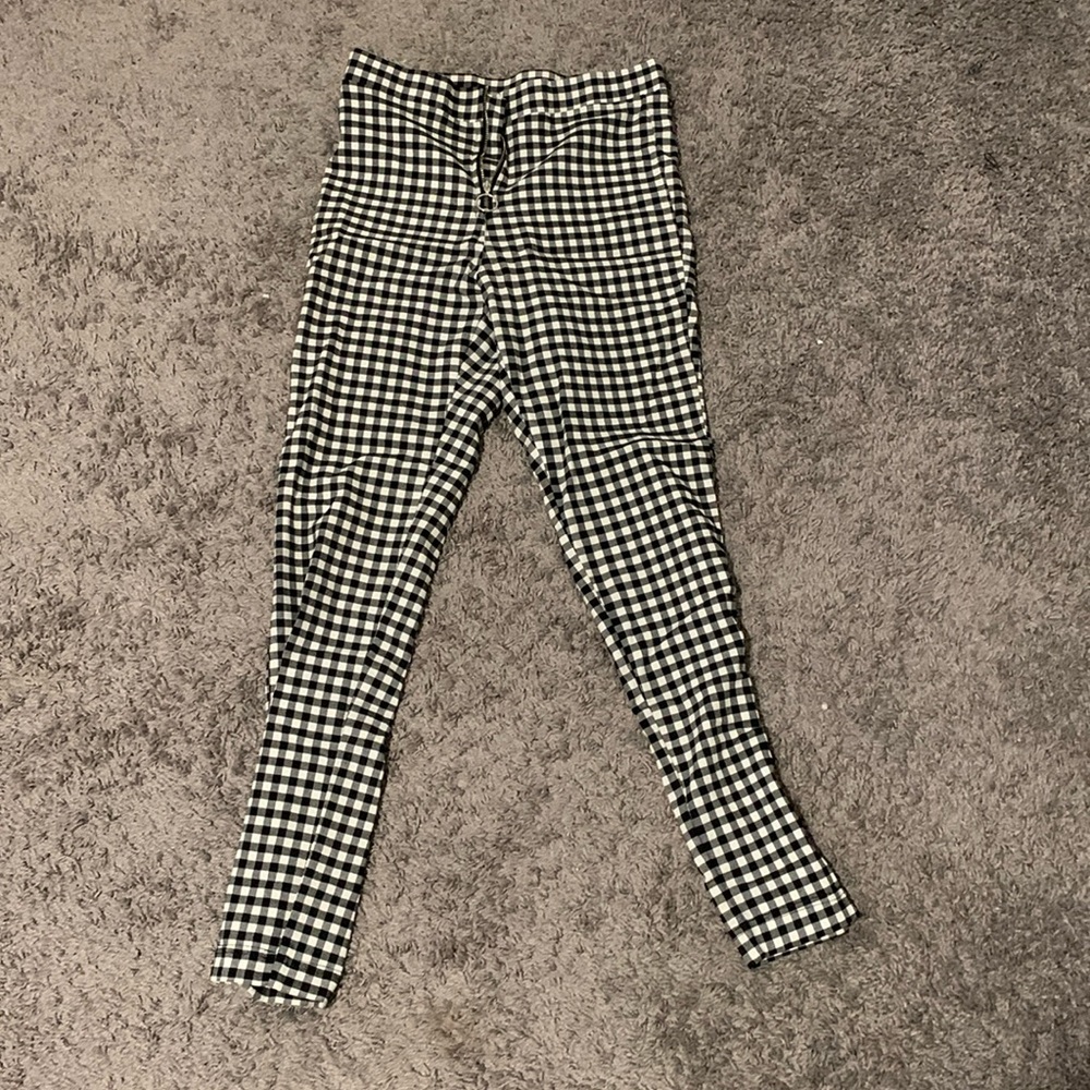 Gingham pants